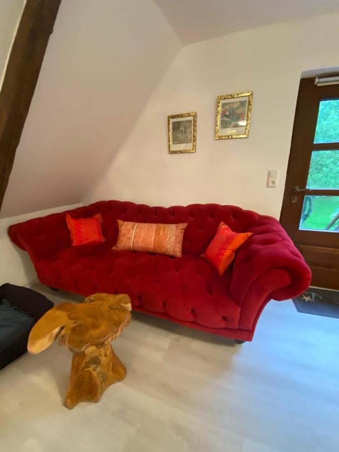 Stilvolle Ferienwohnung Unter Reet In Windbergen Eksteriør billede